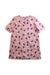 A Pink Short Sleeve Dresses from COS in size 6T for girl. (Front View)
