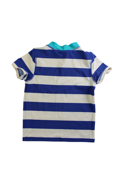 A Blue Short Sleeve T Shirts from Boden in size 6T for boy. (Back View)