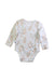 A White Long Sleeve Bodysuits from Kite in size 18-24M for neutral. (Back View)