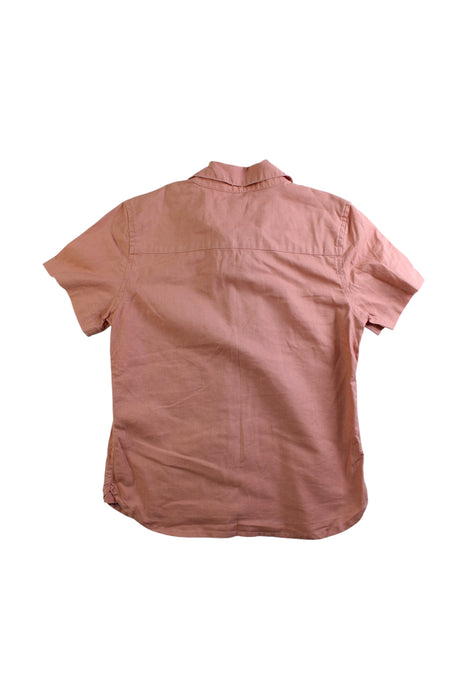 A Pink Short Sleeve Shirts from Boden in size 7Y for boy. (Back View)