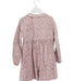 A Pink Long Sleeve Dresses from Bonnet à Pompon in size 6T for girl. (Back View)
