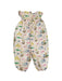 A Multicolour Sleeveless Rompers from Boden in size 6-12M for girl. (Back View)