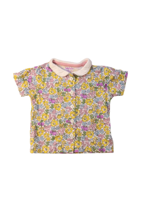 A Multicolour Short Sleeve Shirts from Boden in size 3-6M for girl. (Front View)