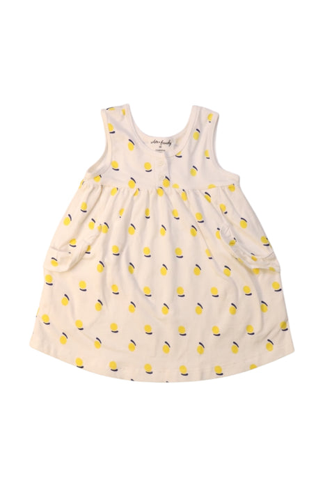 A Ivory Sleeveless Dresses from Wilson & Frenchy in size 3-6M for girl. (Front View)