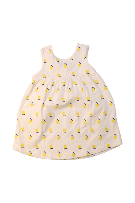 A Ivory Sleeveless Dresses from Wilson & Frenchy in size 3-6M for girl. (Back View)