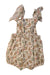A Multicolour Sleeveless Rompers from the new society in size 12-18M for girl. (Back View)