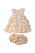A Ivory Dress Sets from Petit Bateau in size 12-18M for girl. (Back View)