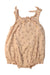 A Beige Sleeveless Rompers from Rylee + Cru in size 12-18M for girl. (Back View)