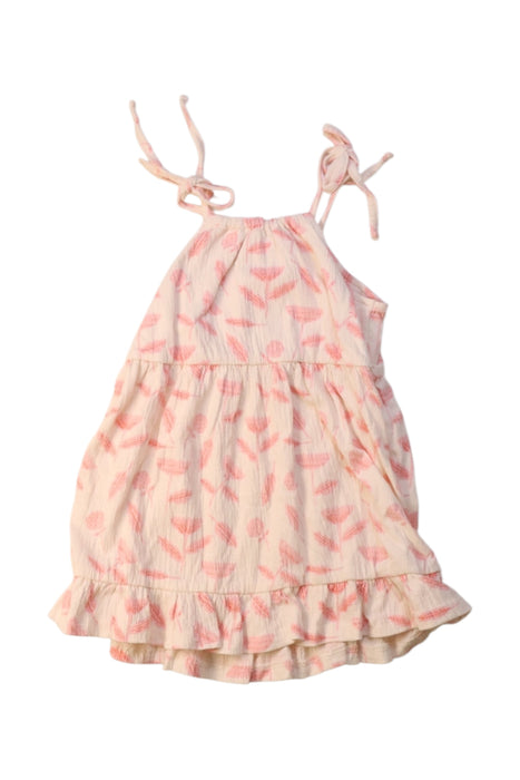 A Pink Sleeveless Dresses from Wilson & Frenchy in size 6-12M for girl. (Back View)