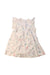 A Multicolour Sleeveless Dresses from Purebaby in size 6-12M for girl. (Back View)