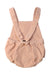 A Peach Sleeveless Rompers from Jamie Kay in size 3T for girl. (Back View)