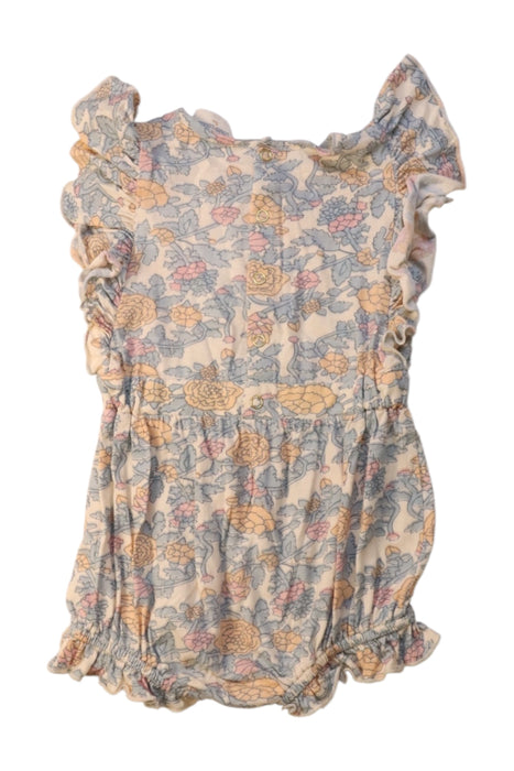 A Multicolor Sleeveless Rompers from Louis Louise in size 2T for girl. (Back View)