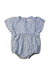 A Blue Short Sleeve Rompers from Rylee + Cru in size 2T for girl. (Front View)