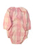 A Pink Long Sleeve Bodysuits from Nature Baby in size 6-12M for girl. (Back View)