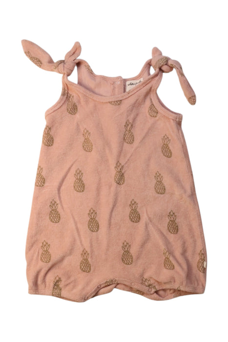 A Pink Sleeveless Rompers from Wilson & Frenchy in size 18-24M for girl. (Front View)
