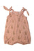 A Pink Sleeveless Rompers from Wilson & Frenchy in size 18-24M for girl. (Front View)