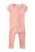 A Pink Short Sleeve Rompers from Wilson & Frenchy in size 3-6M for girl. (Front View)