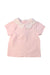 A Pink Short Sleeve Tops from Jacadi in size 12-18M for girl. (Front View)