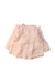 A Peach Long Sleeve Shirts from Jamie Kay in size 6-12M for girl. (Front View)