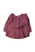 A Burgundy Long Sleeve Shirts from Jamie Kay in size 6-12M for girl. (Front View)
