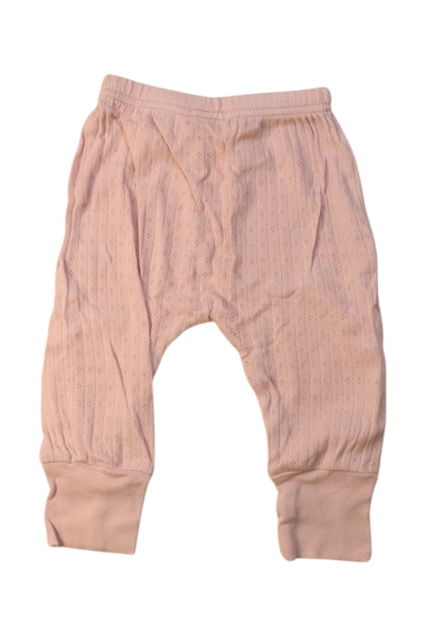 A Peach Casual Pants from Nature Baby in size 3-6M for girl. (Back View)