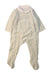 A Ivory Onesies from Bout'Chou in size 3-6M for neutral. (Front View)