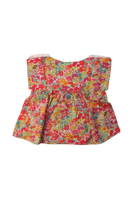 A Multicolour Short Sleeve Tops from Jacadi in size 12-18M for girl. (Back View)