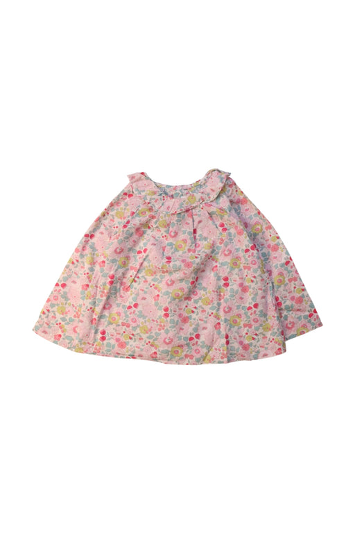 A Multicolour Long Sleeve Tops from Jacadi in size 18-24M for girl. (Front View)