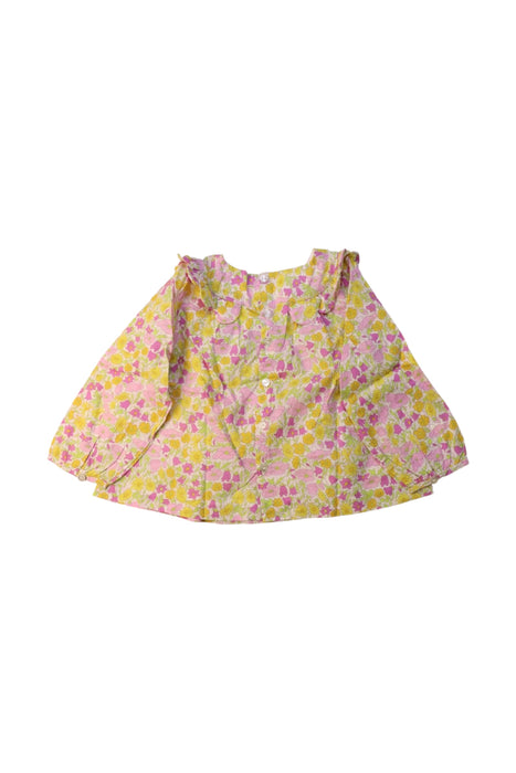 A Multicolour Long Sleeve Tops from Jacadi in size 12-18M for girl. (Back View)