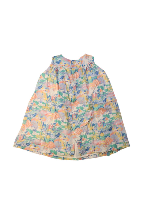 A Multicolour Sleeveless Dresses from Bonpoint in size 3T for girl. (Back View)
