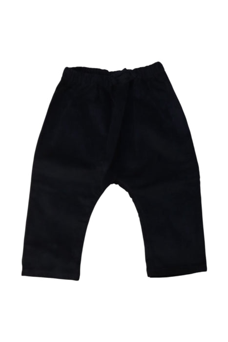 A Black Casual Pants from Cyrillus in size 6-12M for neutral. (Front View)