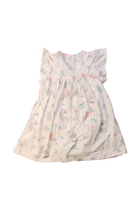 A Multicolour Sleeveless Dresses from Purebaby in size 6-12M for girl. (Front View)