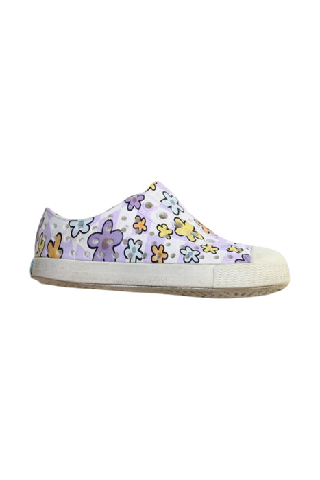A Multicolour Slip Ons from Native Shoes in size 18-24M for girl. (Front View)