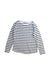 A White Long Sleeve T Shirts from Crewcuts in size 7Y for girl. (Front View)