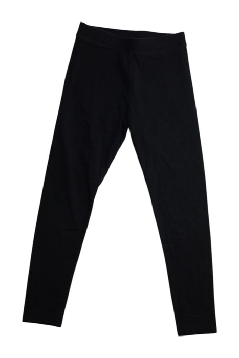 A Black Leggings from Crewcuts in size 7Y for girl. (Front View)