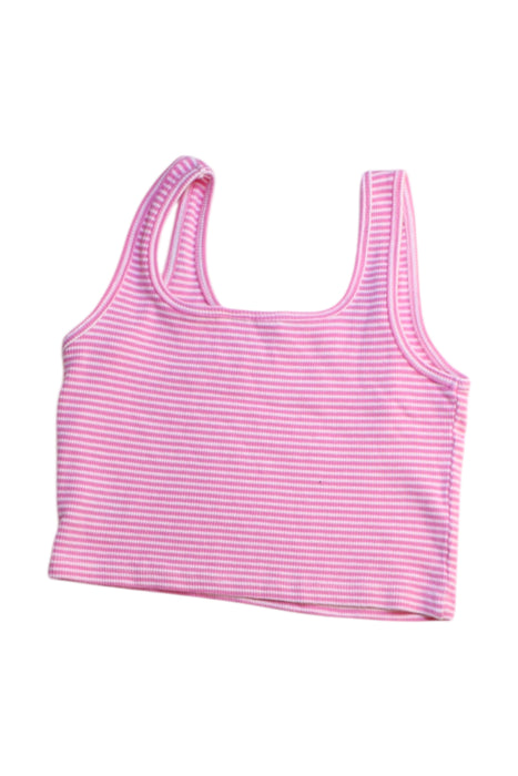 A Pink Sleeveless Tops from Seed in size 8Y for girl. (Back View)