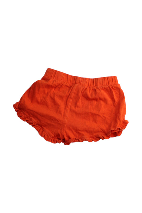 A Orange Shorts from Crewcuts in size 6T for girl. (Back View)