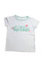 A White Short Sleeve T Shirts from Crewcuts in size 7Y for girl. (Front View)