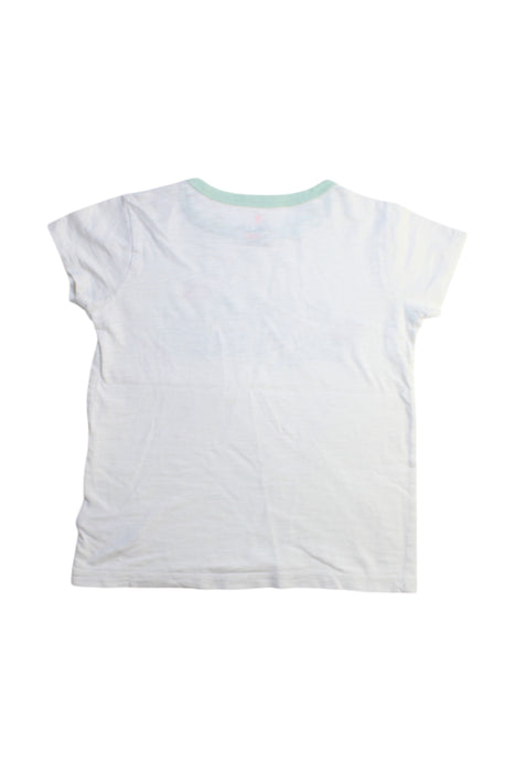 A White Short Sleeve T Shirts from Crewcuts in size 7Y for girl. (Back View)