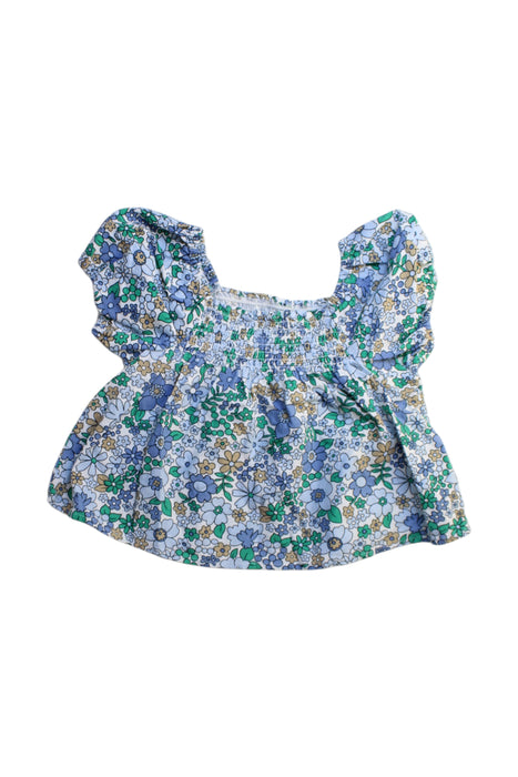 A Multicolour Short Sleeve Dresses from Seed in size 7Y for girl. (Front View)