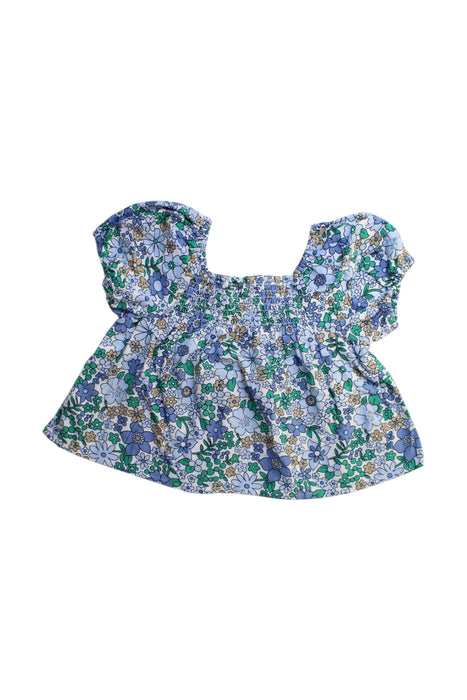 A Multicolour Short Sleeve Dresses from Seed in size 7Y for girl. (Back View)