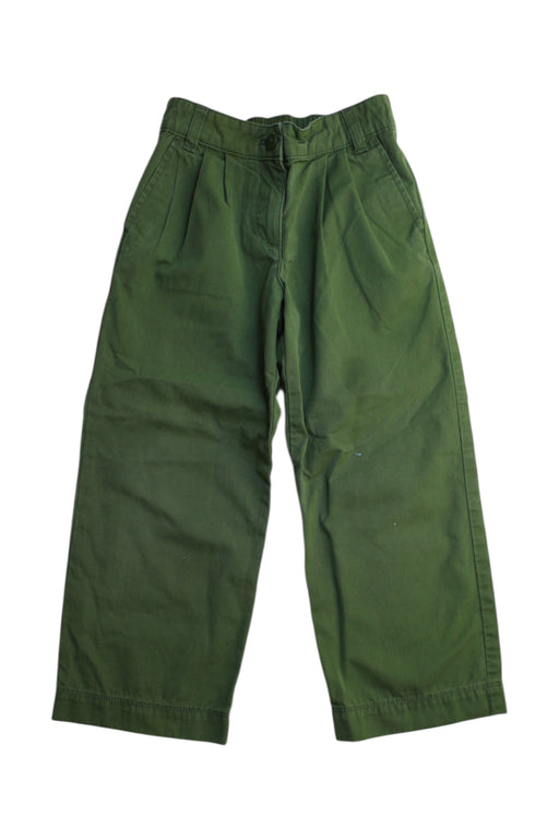 A Green Casual Pants from Crewcuts in size 7Y for neutral. (Front View)