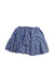 A Blue Short Skirts from Seed in size 6T for girl. (Back View)