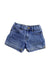 A Blue Shorts from Crewcuts in size 6T for girl. (Front View)