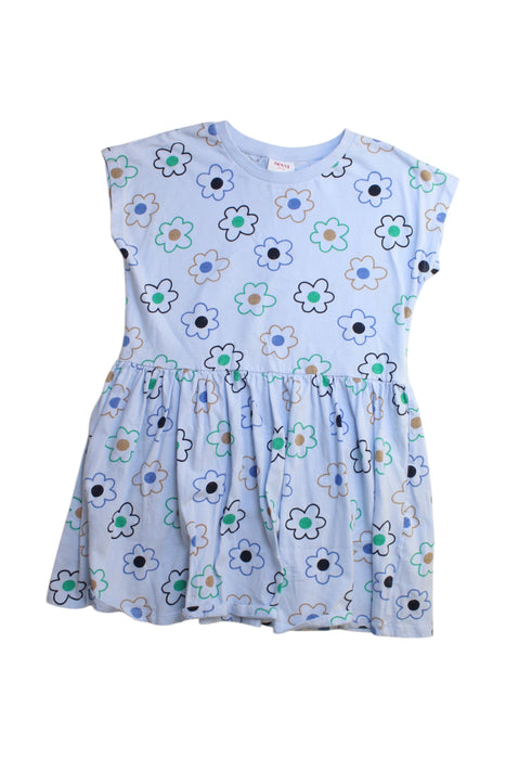 A Multicolour Short Sleeve Dresses from Seed in size 8Y for girl. (Front View)