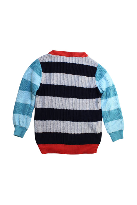 A Multicolour Knit Sweaters from Seed in size 5T for neutral. (Back View)
