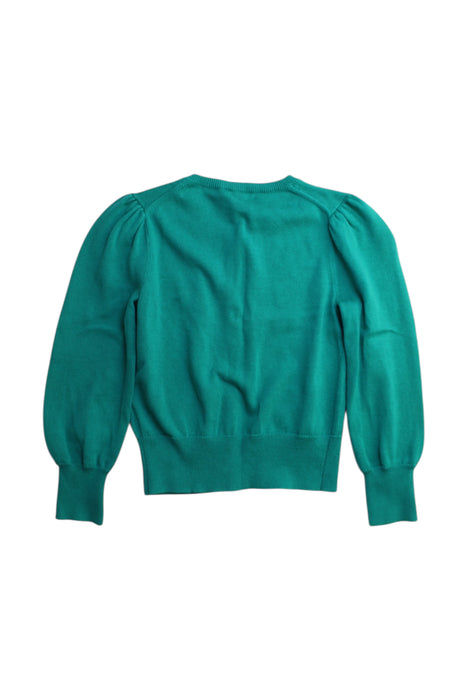 A Green Cardigans from Crewcuts in size 7Y for boy. (Back View)
