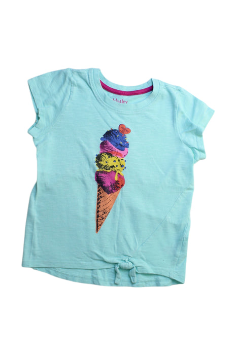 A Multicolour Short Sleeve T Shirts from Hatley in size 7Y for girl. (Front View)