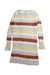 A Multicolour Sweater Dresses from Seed in size 6T for girl. (Back View)