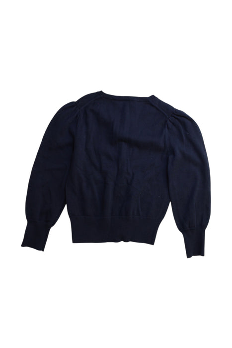 A Navy Cardigans from Crewcuts in size 7Y for girl. (Back View)